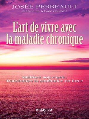 cover image of L'art de vivre avec la maladie chronique